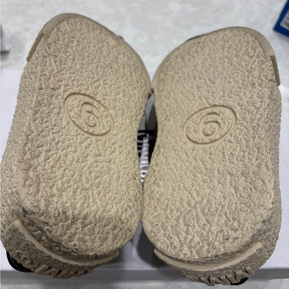 WOMEN'S MM6 MAISON MARGIELA SLIP ON PLATFORM SNEAKERS SIZE 6 BLACK *WORN ONCE* - Picture 6 of 10